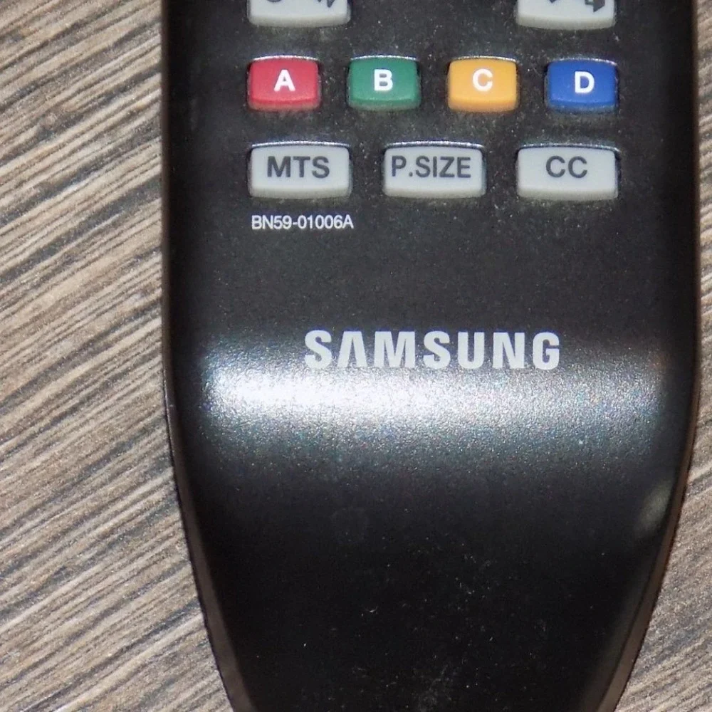 Samsung TV Remote Control BN59-01006A Universal Black Good Condition